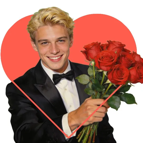 foto-grafik-ki-feser-junger-mann-mit_rosen_01