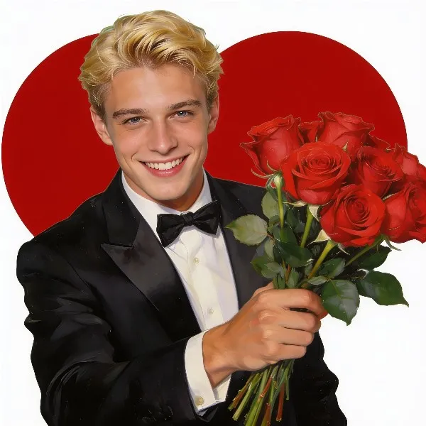 foto-grafik-ki-feser-junger-mann-mit_rosen_03